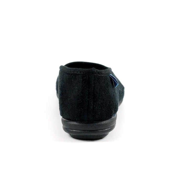 Jessie Black Leopard Pump Slipper