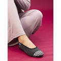 Jessie Grey Leopard Pump Slipper