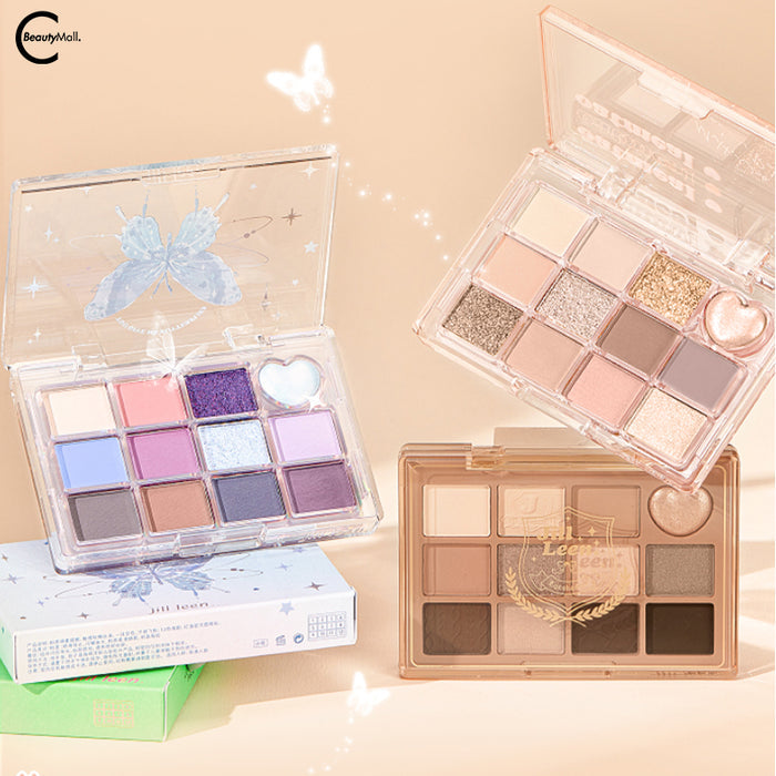 JILLLEEN Butterfly Palette 12-Color Eyeshadow shade 02