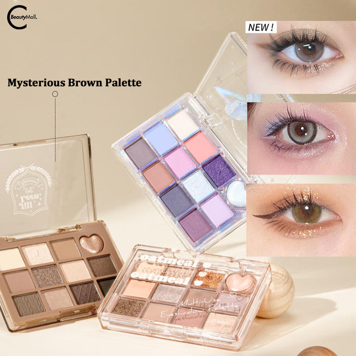 JILLLEEN Butterfly Palette 12-Color Eyeshadow shade 03