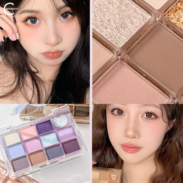 JILLLEEN Butterfly Palette 12-Color Eyeshadow shade 01