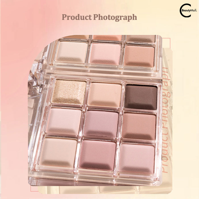 JILLLEEN Chocolate 9-Color Eyeshadow Palette shade CC02