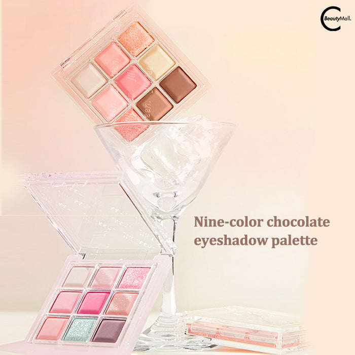 JILLLEEN Chocolate 9-Color Eyeshadow Palette shade CC03