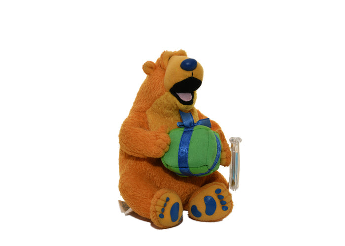 Jim Henson Bear In The Big Blue House Plush Star Bean 7” With Tag