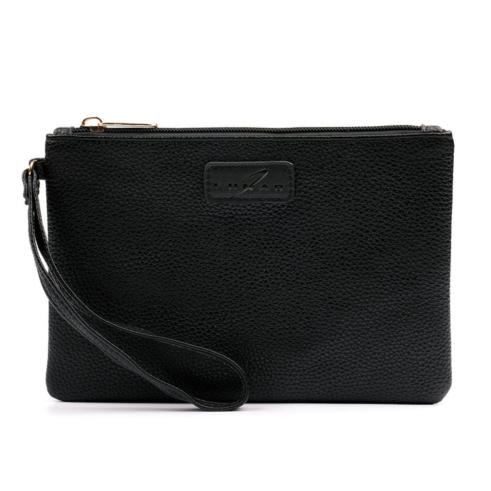 Jolie Black Pouch Bag