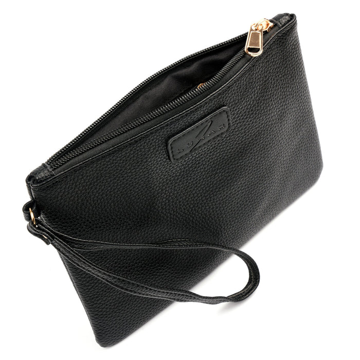 Jolie Black Pouch Bag