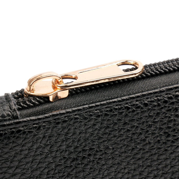 Jolie Black Pouch Bag