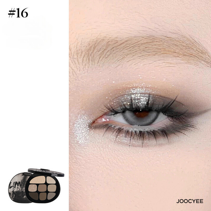 Joocyee Enzyme Smoke & Amber Eyeshadow Palette detail