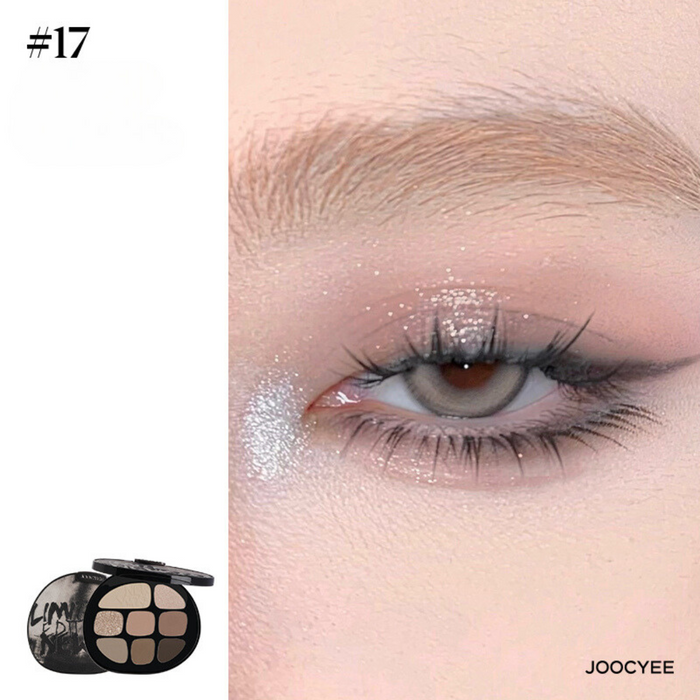 Joocyee Enzyme Smoke & Amber Eyeshadow Palette detail