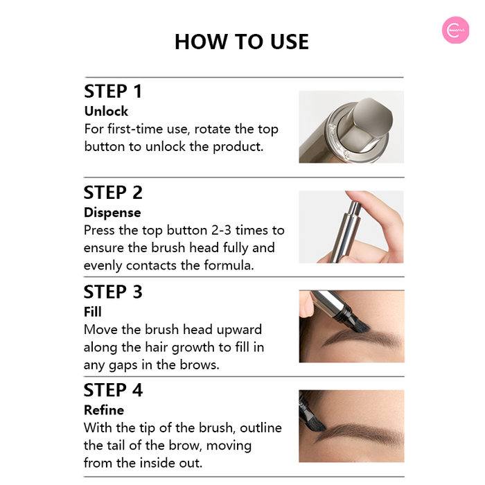 Joocyee Multiuse Liquid Eyebrow & Hairline Pen detail
