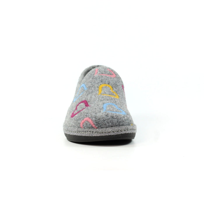 Joyful Grey Slipper
