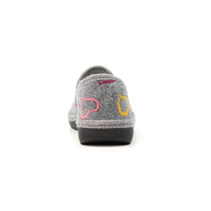 Joyful Grey Slipper