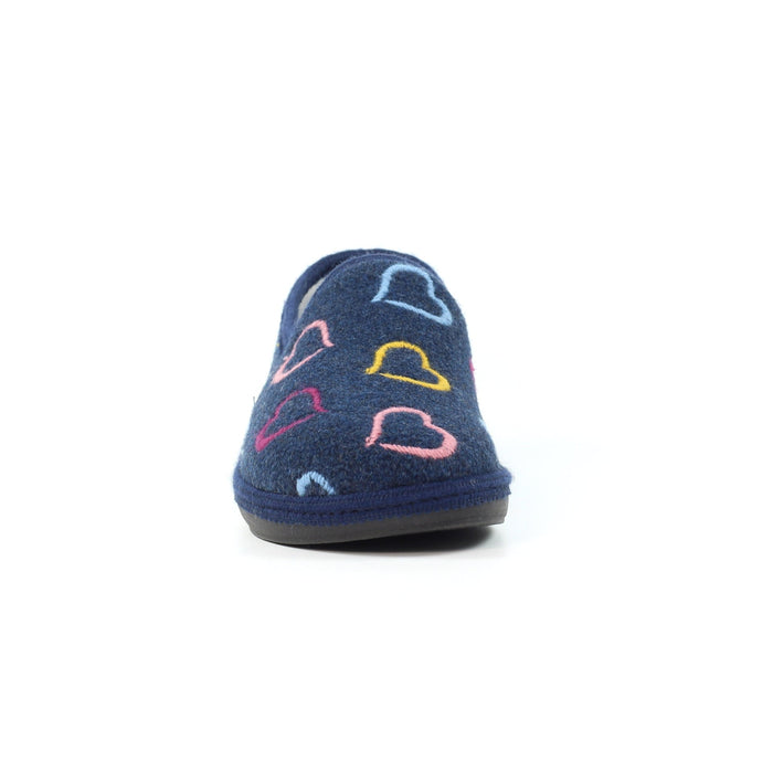 Joyful Navy Slipper