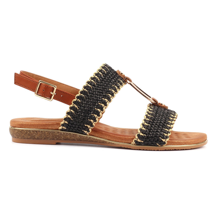Jules Black Sandal
