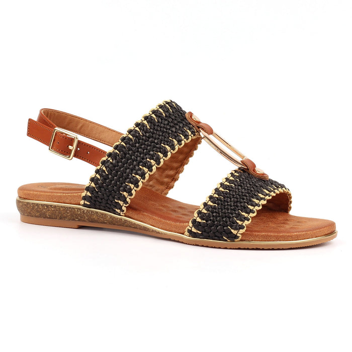 Jules Black Sandal