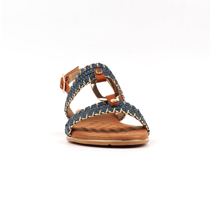 Jules Navy Sandal