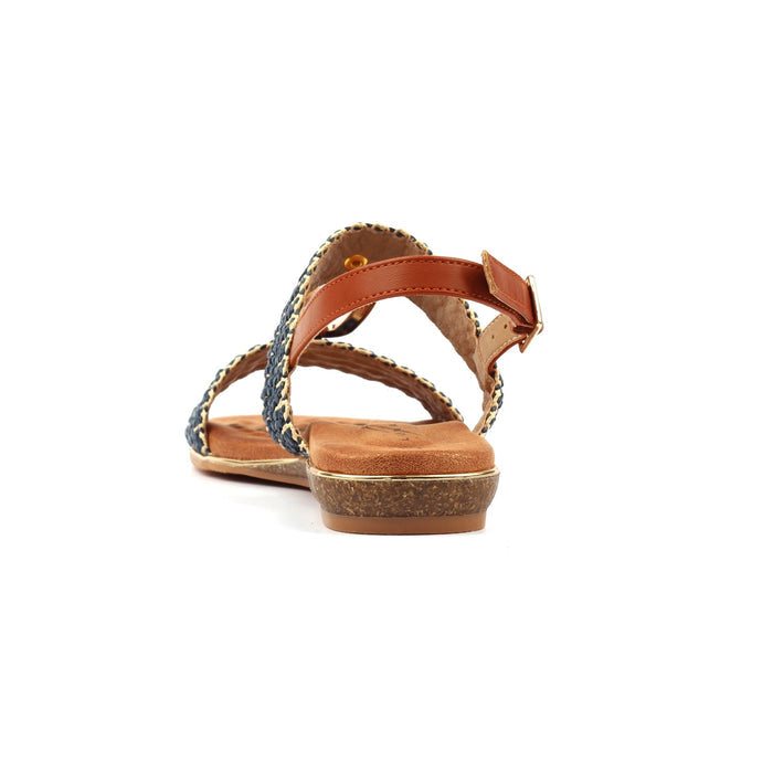 Jules Navy Sandal