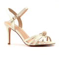 Juliana Ivory Satin Elegance Sandal