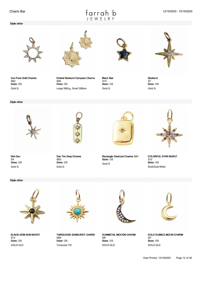 Just Charms: Add on Farrah B Charms