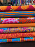 Kaffe Fassett: Custom Curated Bundle #315 - Orange (7 Fabrics)