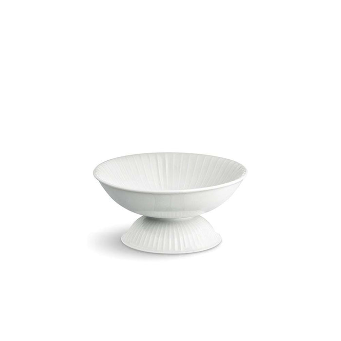 Kähler Hammershøi Bowl on Stand, White, 6.3”
