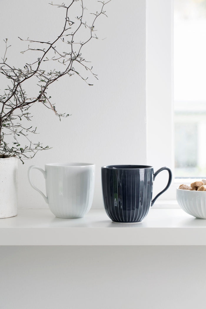 Kähler Hammershøi Mug, White, 3 Pcs.
