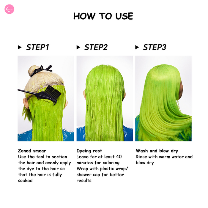 Kaleidos Semi-Permanent Hair Dye style #05 PINK POTION