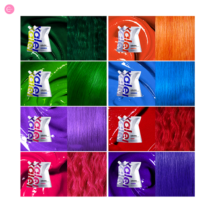 Kaleidos Semi-Permanent Hair Dye style #06 SUN NEVER SETS
