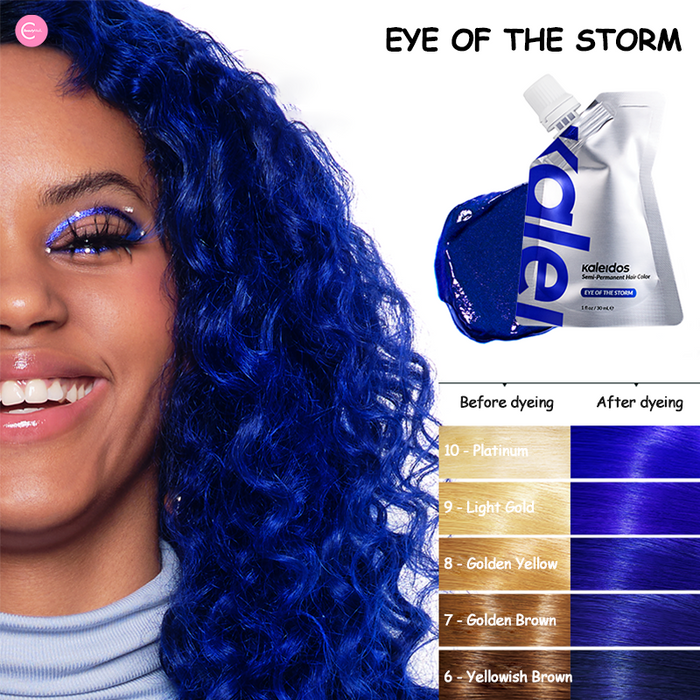 Kaleidos Semi-Permanent Hair Dye style #01 EYE OF THE STORM
