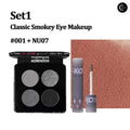 Kaleidos Stormbird Matte Quad Eyeshadow & Lip Powder Cream Set shade #002+NU02