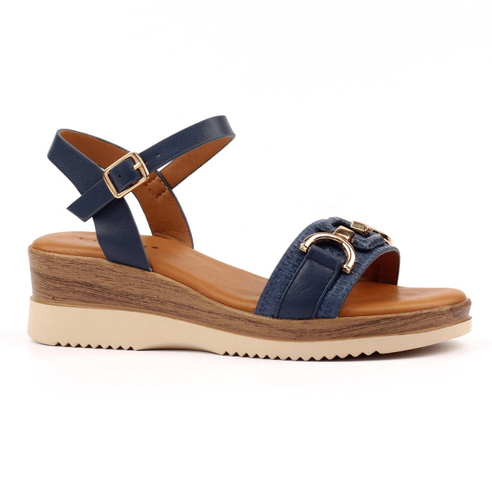 Kassie Navy Sandal