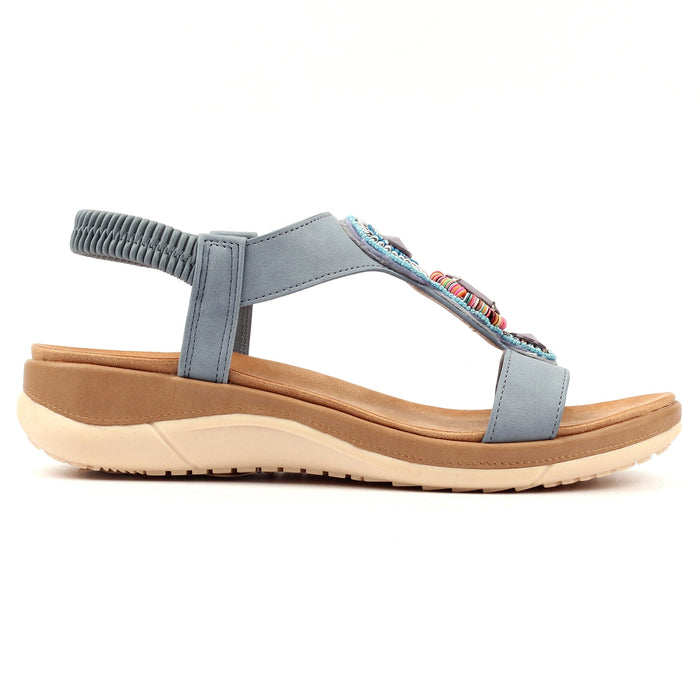 Kay Blue Sandal