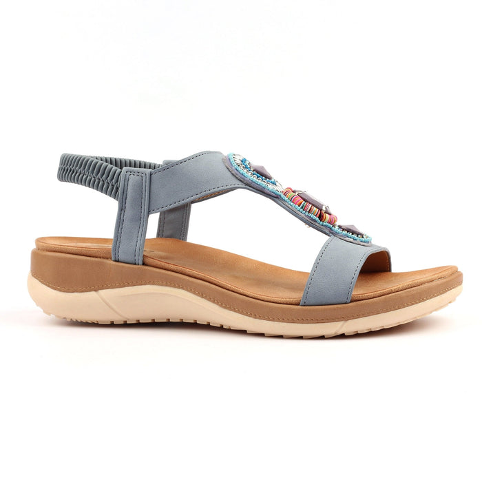 Kay Blue Sandal