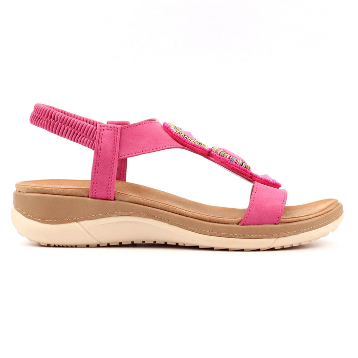 Kay Fuchsia Sandal