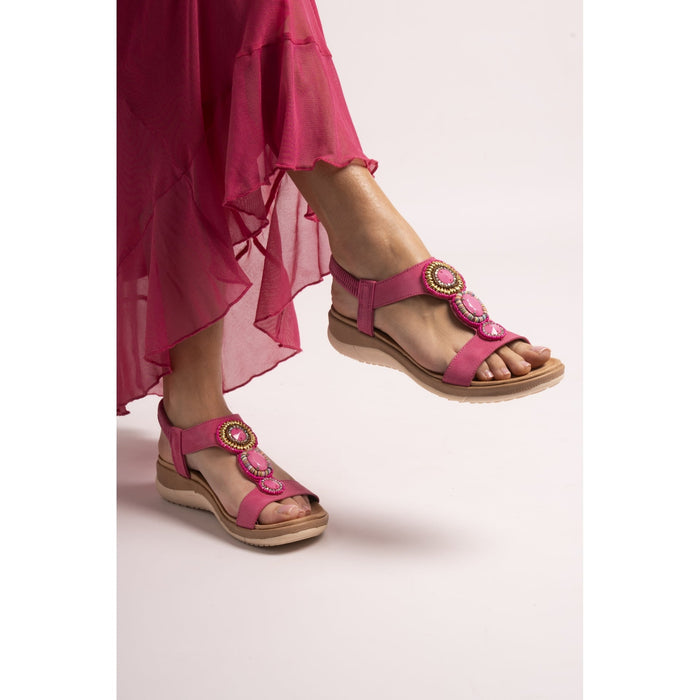 Kay Fuchsia Sandal