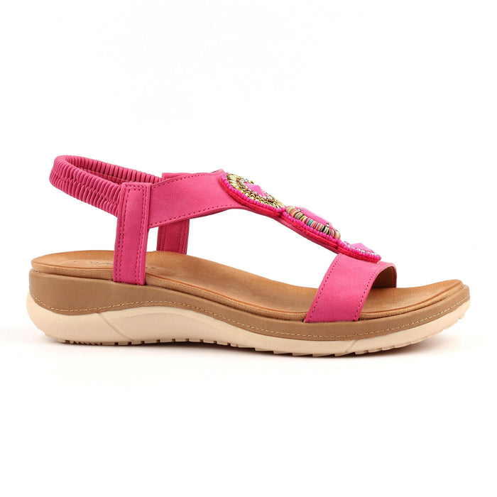 Kay Fuchsia Sandal