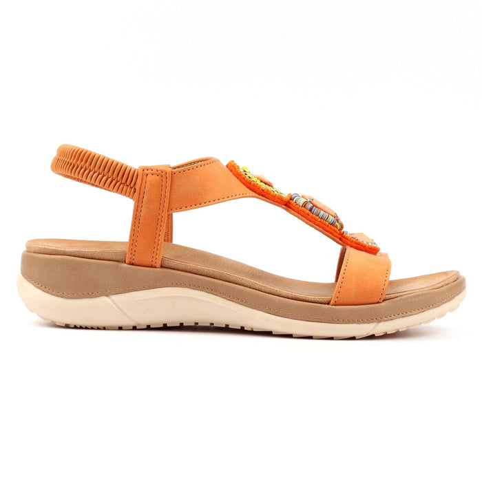 Kay Orange Sandal