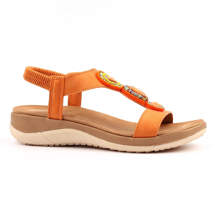 Kay Orange Sandal