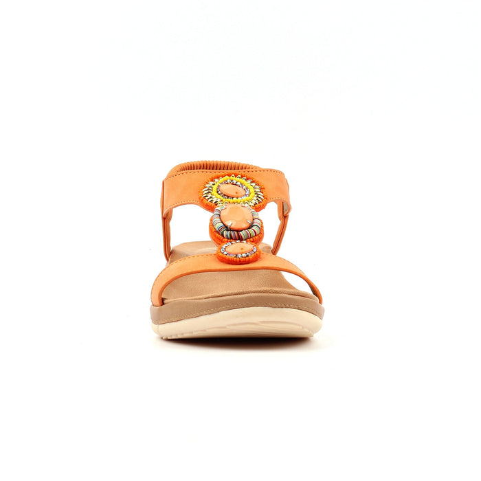 Kay Orange Sandal