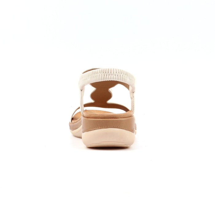 Kay White Sandal
