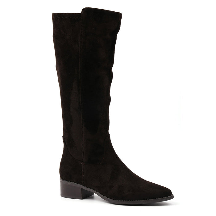 Kendra Dark Brown Long Boot