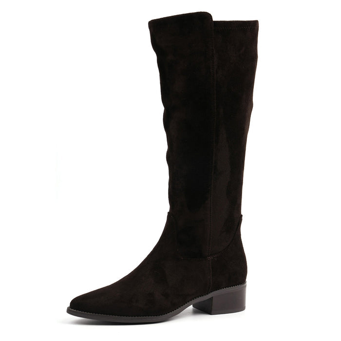 Kendra Dark Brown Long Boot