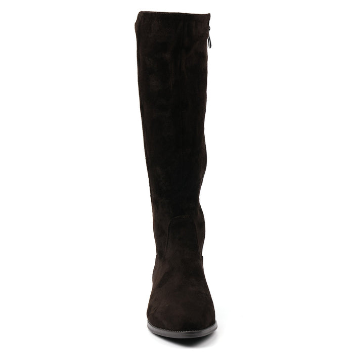 Kendra Dark Brown Long Boot