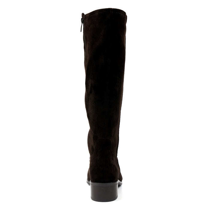 Kendra Dark Brown Long Boot
