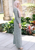Khaki Lace Dress - Divinity Collection