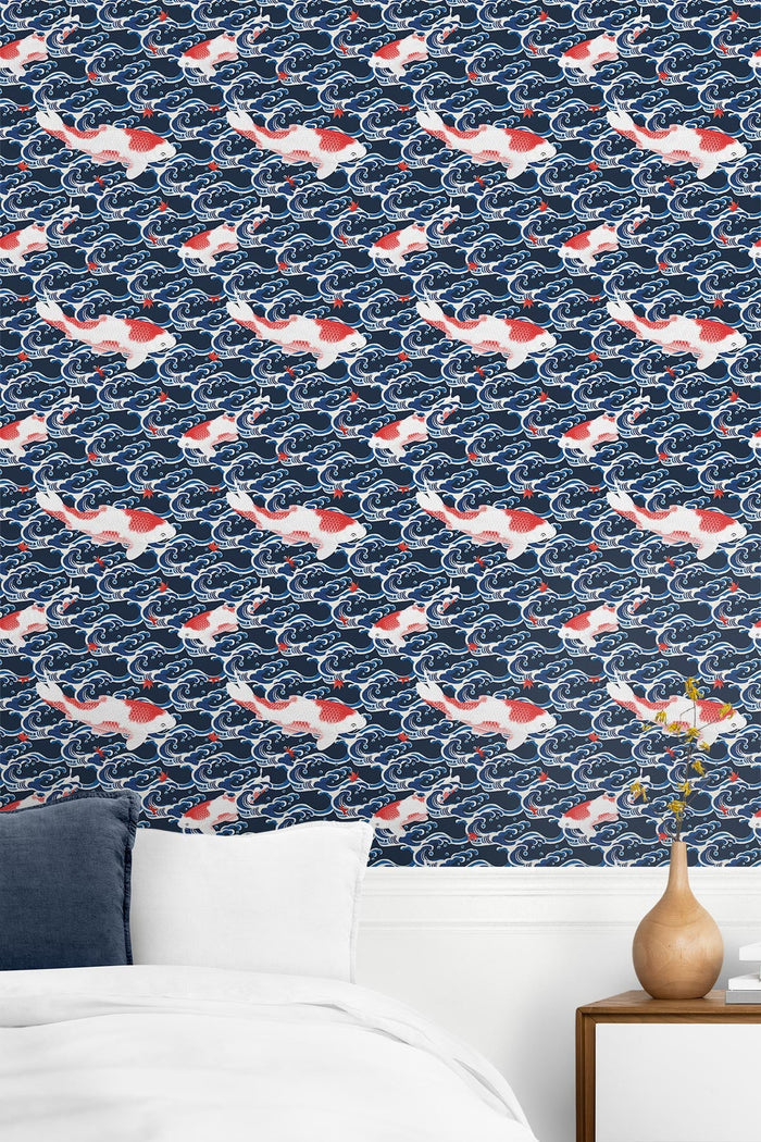 Koi Carps / Blue