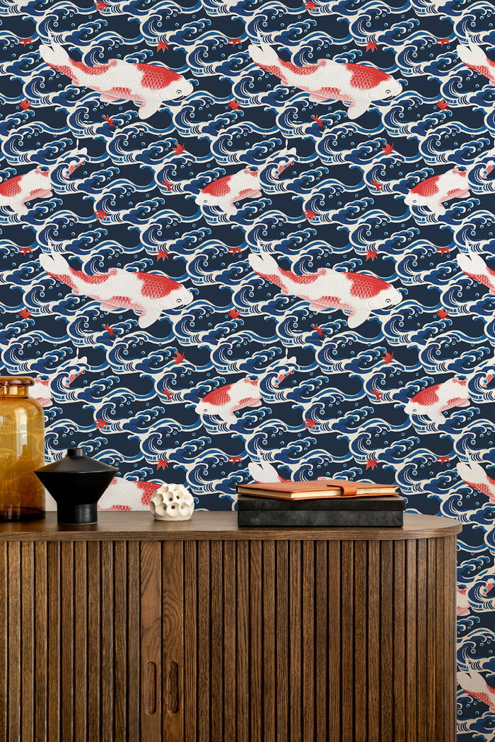 Koi Carps / Blue