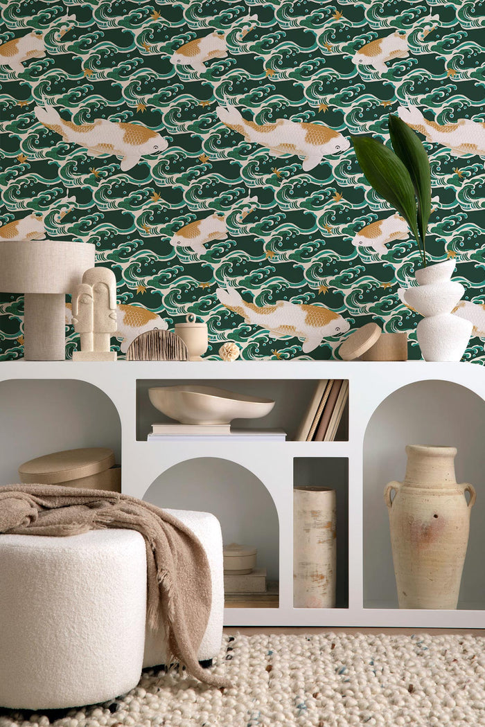 Koi Carps / Green