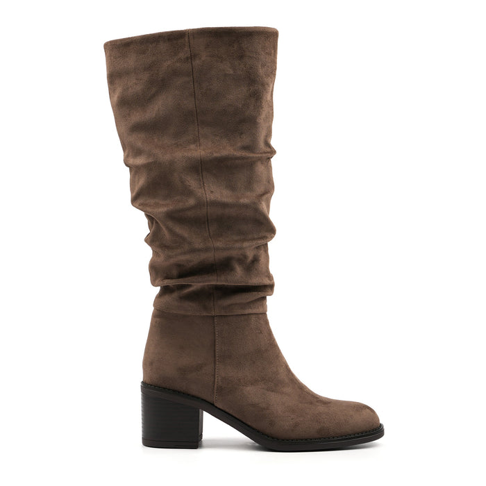 Kristen Taupe Long Boot