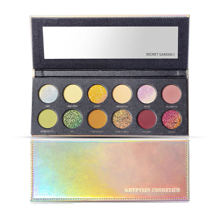 KRYPTEIN COSMETICS Secret Garden Eyeshadow Palette style #SECRET GARDEN